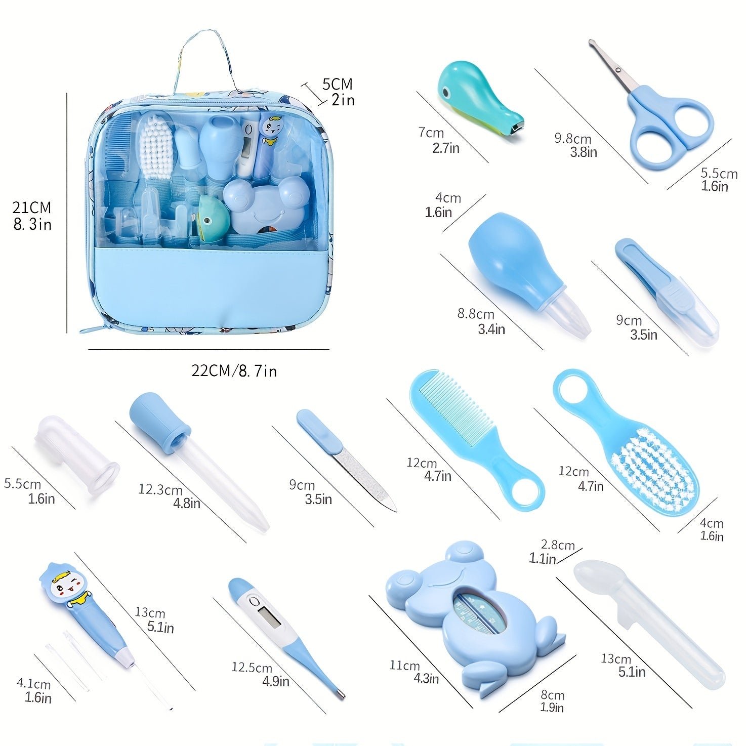 Baby Healthcare Grooming Kit Nursery Care Set