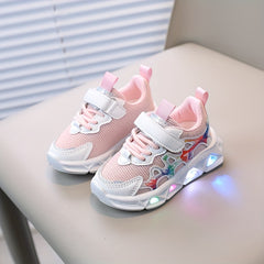 Boys Mesh Sneakers With Light Breathable Non Slip