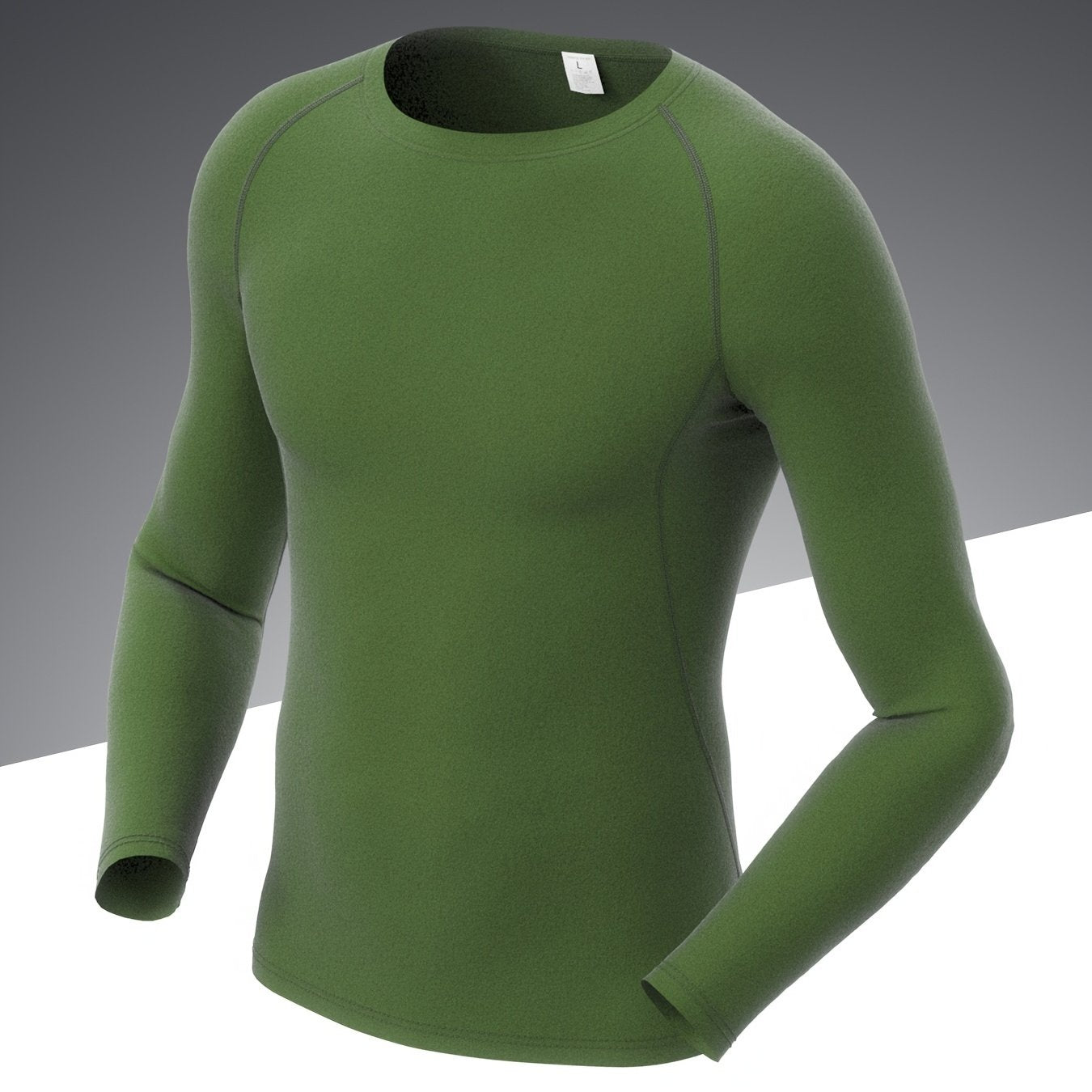 Men's High Stretch Workout Shirt Compression Base Layer