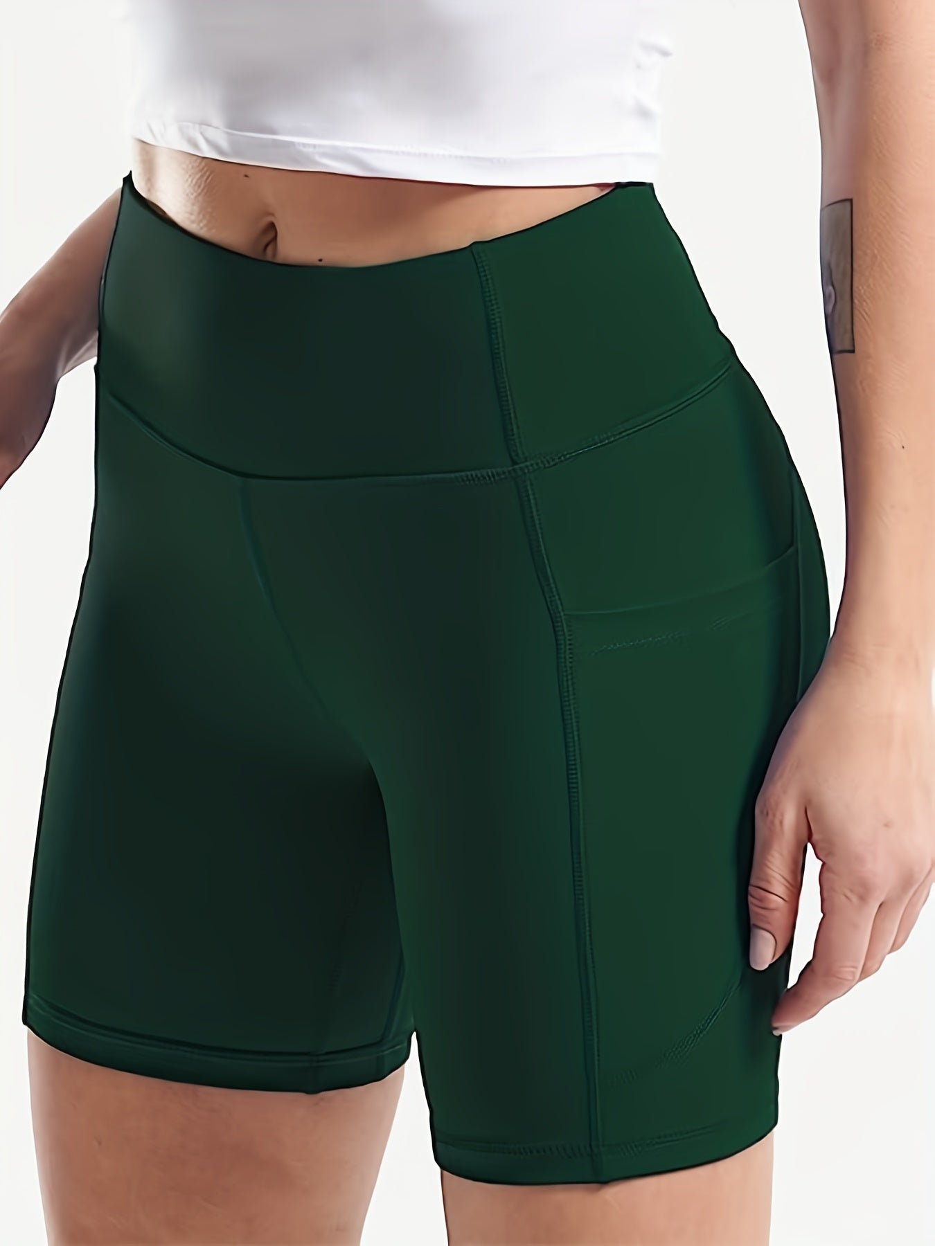 High Waist Yoga Sports Shorts Women's Activewear