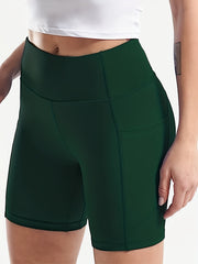 High Waist Yoga Sports Shorts Women's Activewear