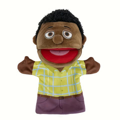 Interactive Family of Puppets for Role Playing Toys with Open Mouths