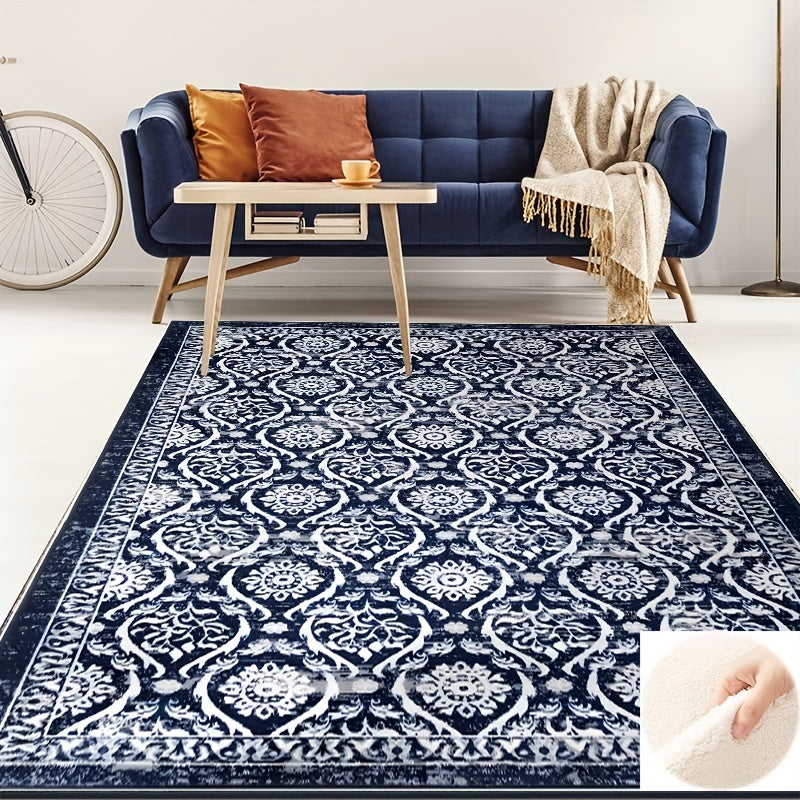 Vintage Oriental Area Rug Traditional Bohemian Floor Carpet