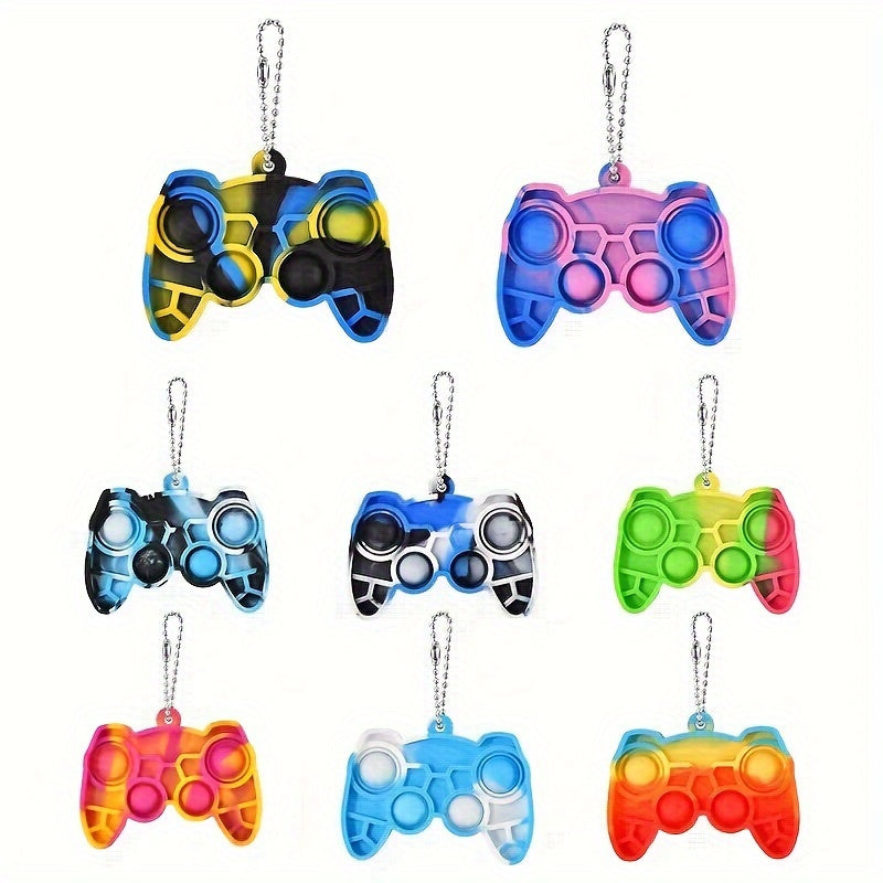 3pcs Mini Pop Fidget Keychain Party Favors Random