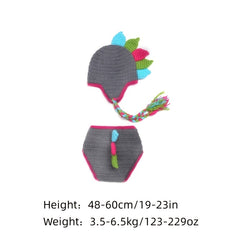 Dino Wool Set for Newborn Photography Props