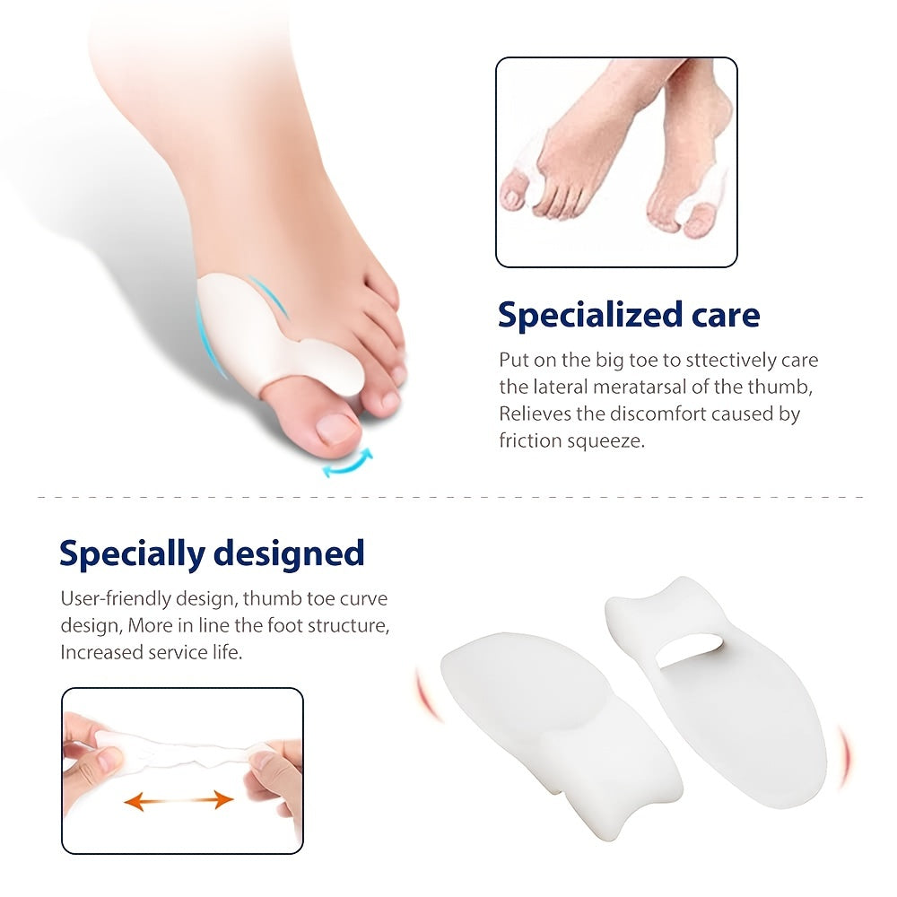 Toe Corrector Cushions for Night & Home Use