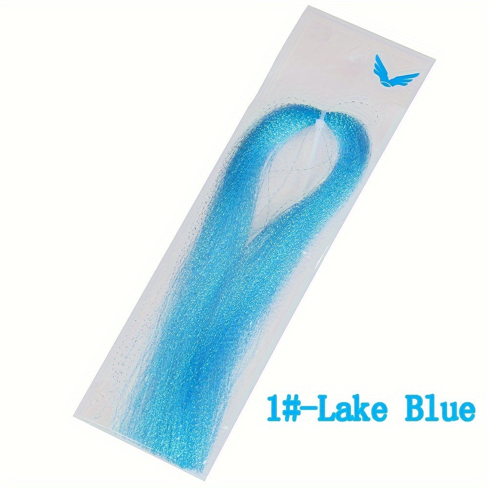 30 Colors Hair Hook Tying Materials Fly Tying Materials Flash Tinsel