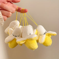 4pcs Banana Plush Toys Soft & Skinned - Homecoming Birthday Gift