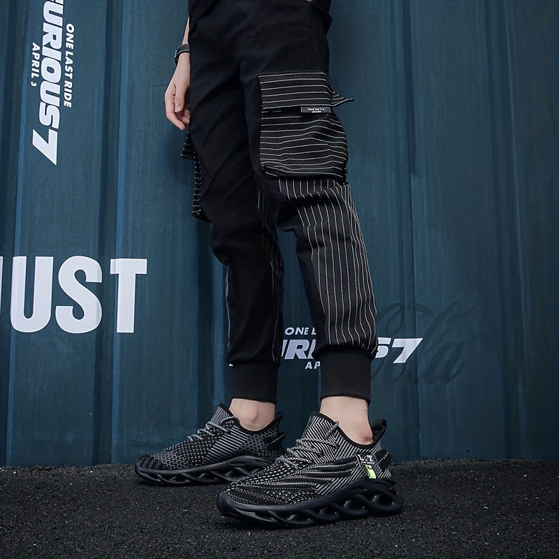 Men's Lightweight Breathable Sneakers for Running - Spring/Summer