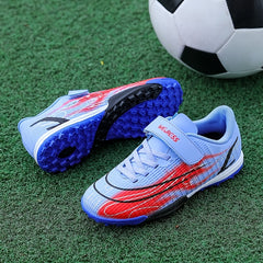 Kids Soccer Shoes TF Cleats Lightweight Athletic Shoes