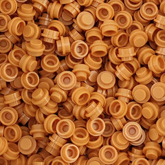 500pcs Round 1X1 Plate Compatible with 4073 for Building Block Decoration