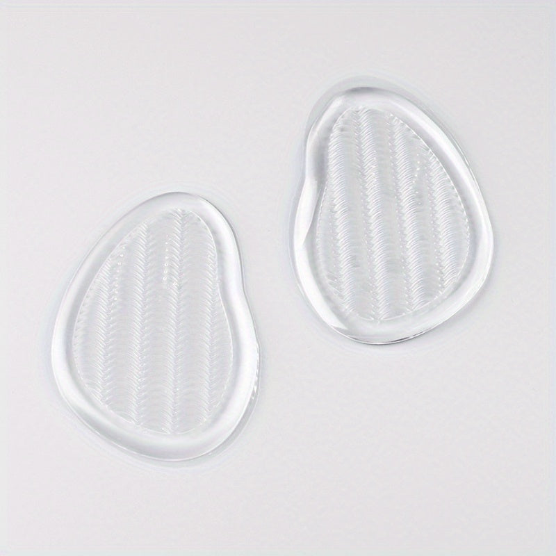 Forefoot Insert Cushion Pads Anti Slip Silicone Foot Pain Relief for Women Shoes