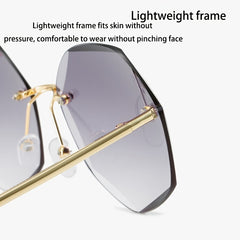 Gradient Lens Sunglasses UV Protection