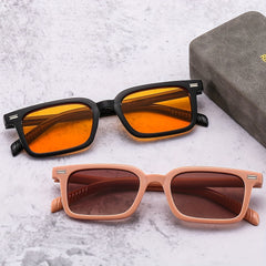 Rectangle Sunglasses Retro Candy UV400 Sun Shades Beach Travel