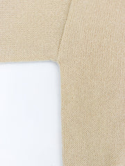 Solid Color Sweater with Knot Back Detail