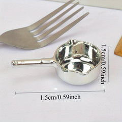 Mini Dining Kitchen Toy Cooking Pot with Vermicelli Tinfoil Pot