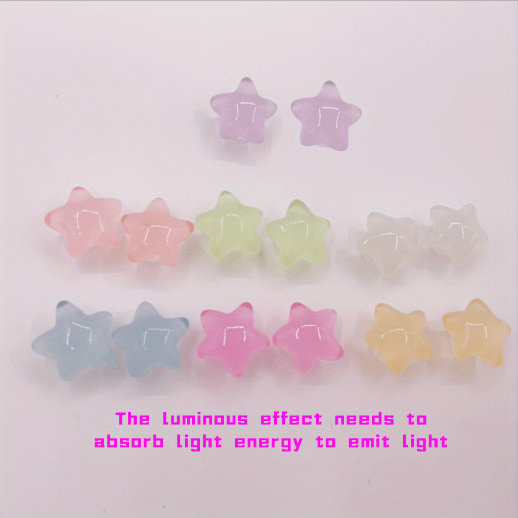 Luminous Stars Fashion Shoes Charms DIY Shoes Accessories