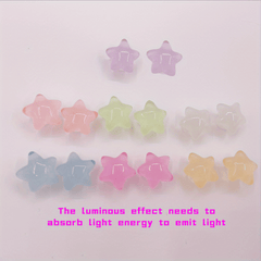 Luminous Stars Fashion Shoes Charms DIY Shoes Accessories