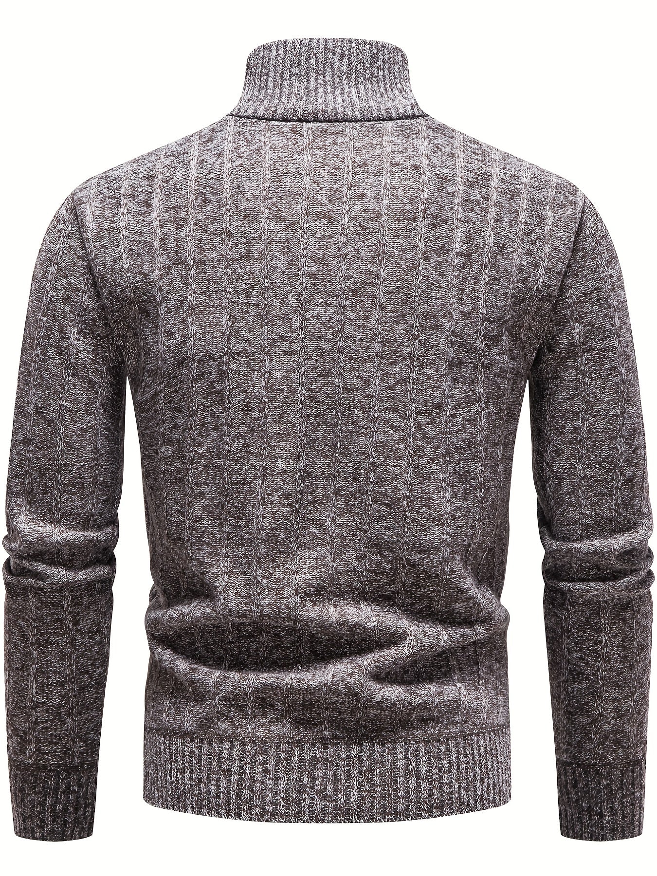 Men's Knitted Sweater Casual Warm Herringbone Pullover For Spring Fall