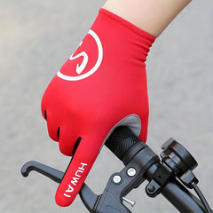 Outdoor Full Finger Gloves- Non Slip Breathable Touch Screen Gloves