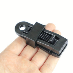 6pcs Outdoor Tent Canopy Windproof Fixed Clips Plastic Clip Safety Buckle
