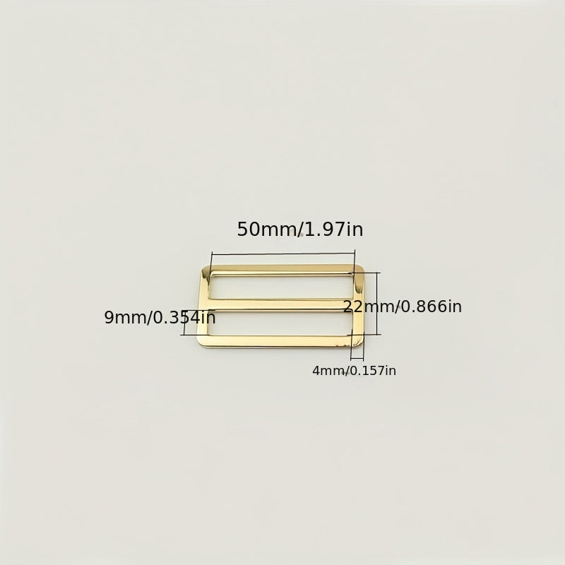 Adjustable Bag Strap Webbing Slide Buckles Metal Hook Clasp DIY Accessories