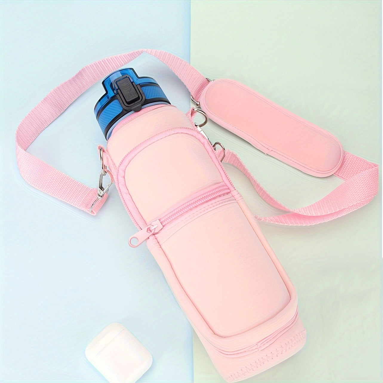 Portable Shoulder Water Bottle Bag Diving Material Cup Cover