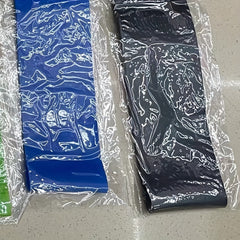5pcs Yoga Elastic Stretching Belt With Storage Bag TPE Fitness Resistance Belt