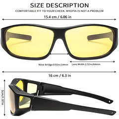 Men's Polarized Sports Sunglasses UV Protection Goggles