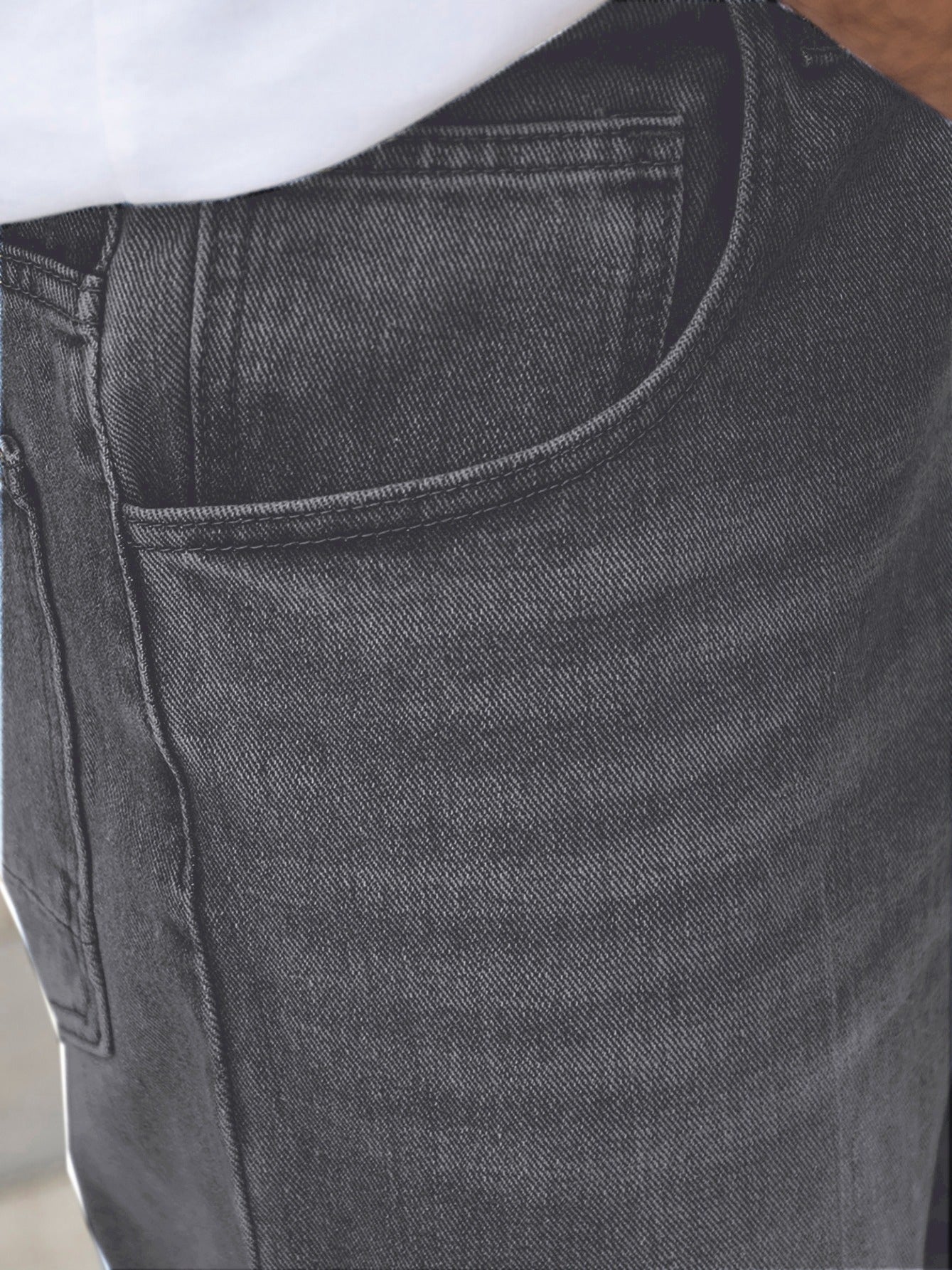 Men's Large Size Straight Jeans