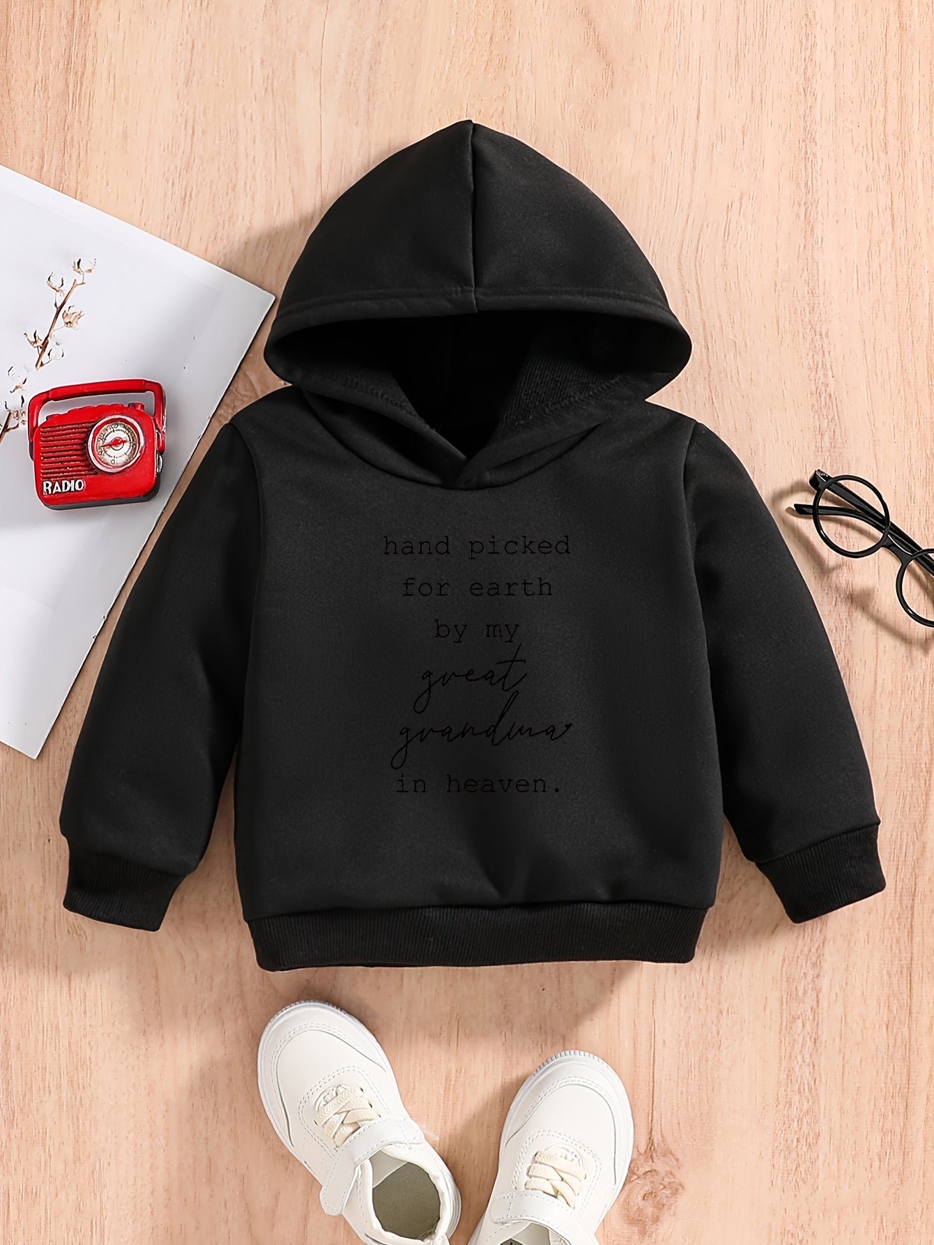 Baby Letter Print Hoodie Spring Autumn Sweatshirt