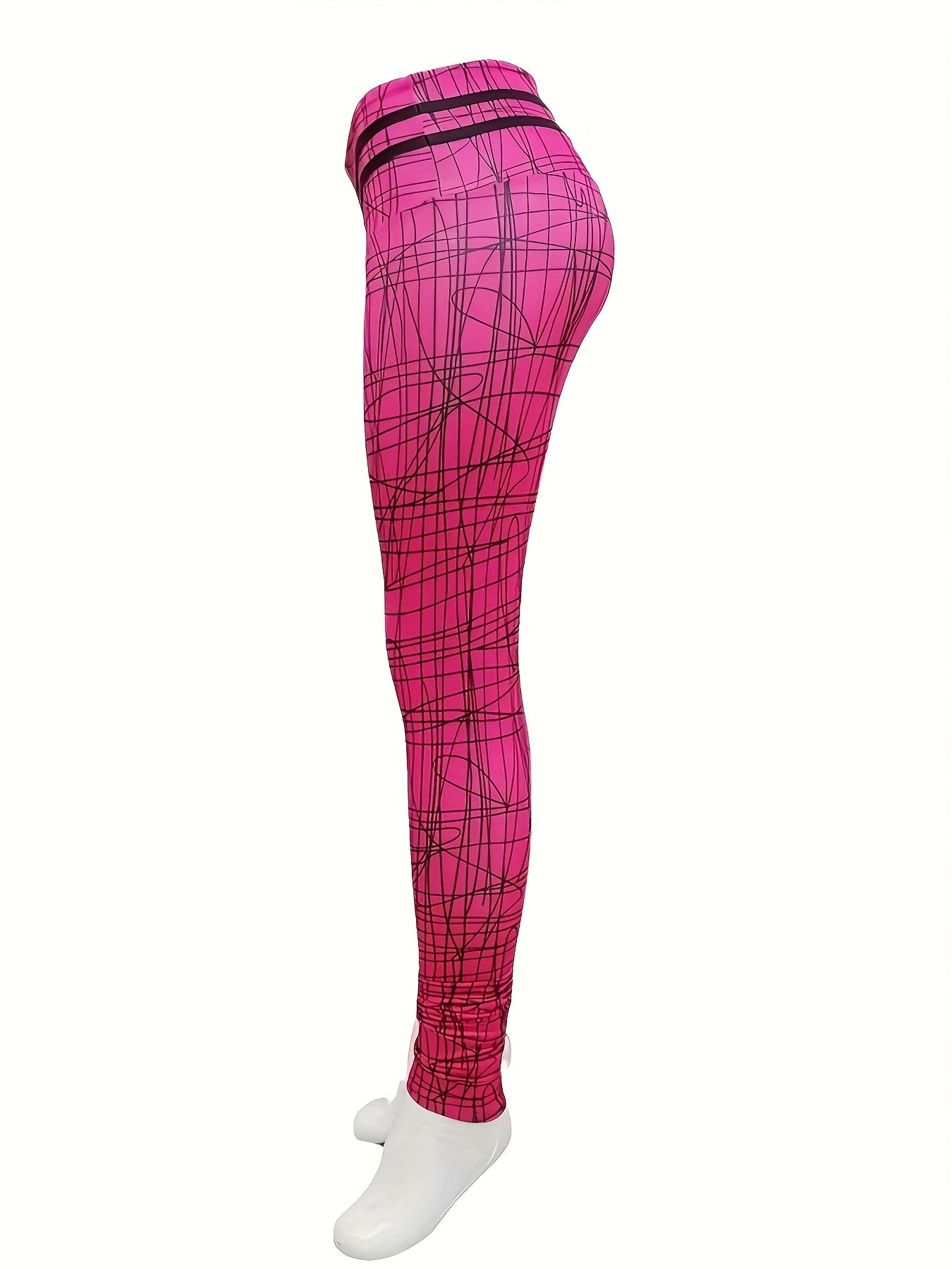 High Waist Running Yoga Pant Slim Fit Legging