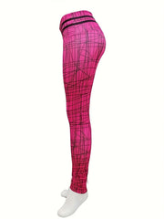 High Waist Running Yoga Pant Slim Fit Legging