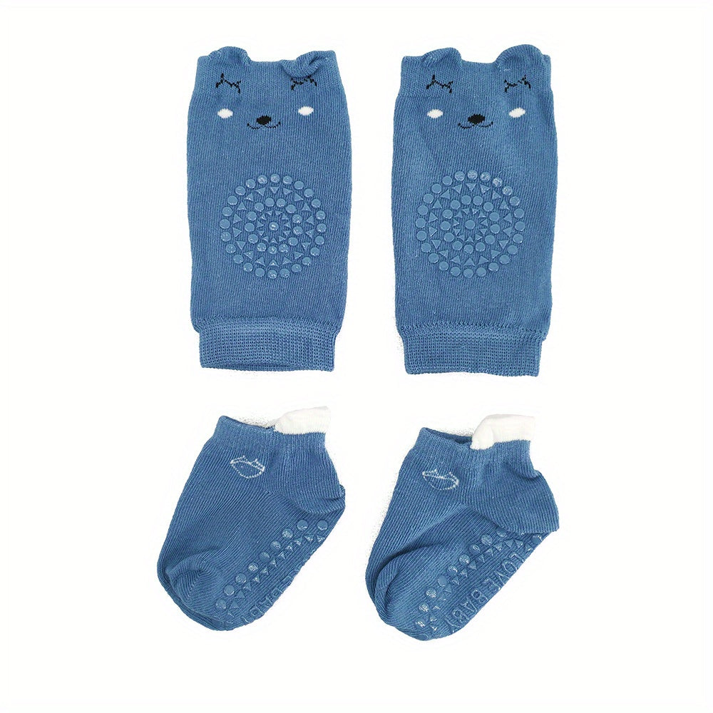 Baby Knee Pads & Leg Warmers Set for 0-3 Years - Ultimate Protection