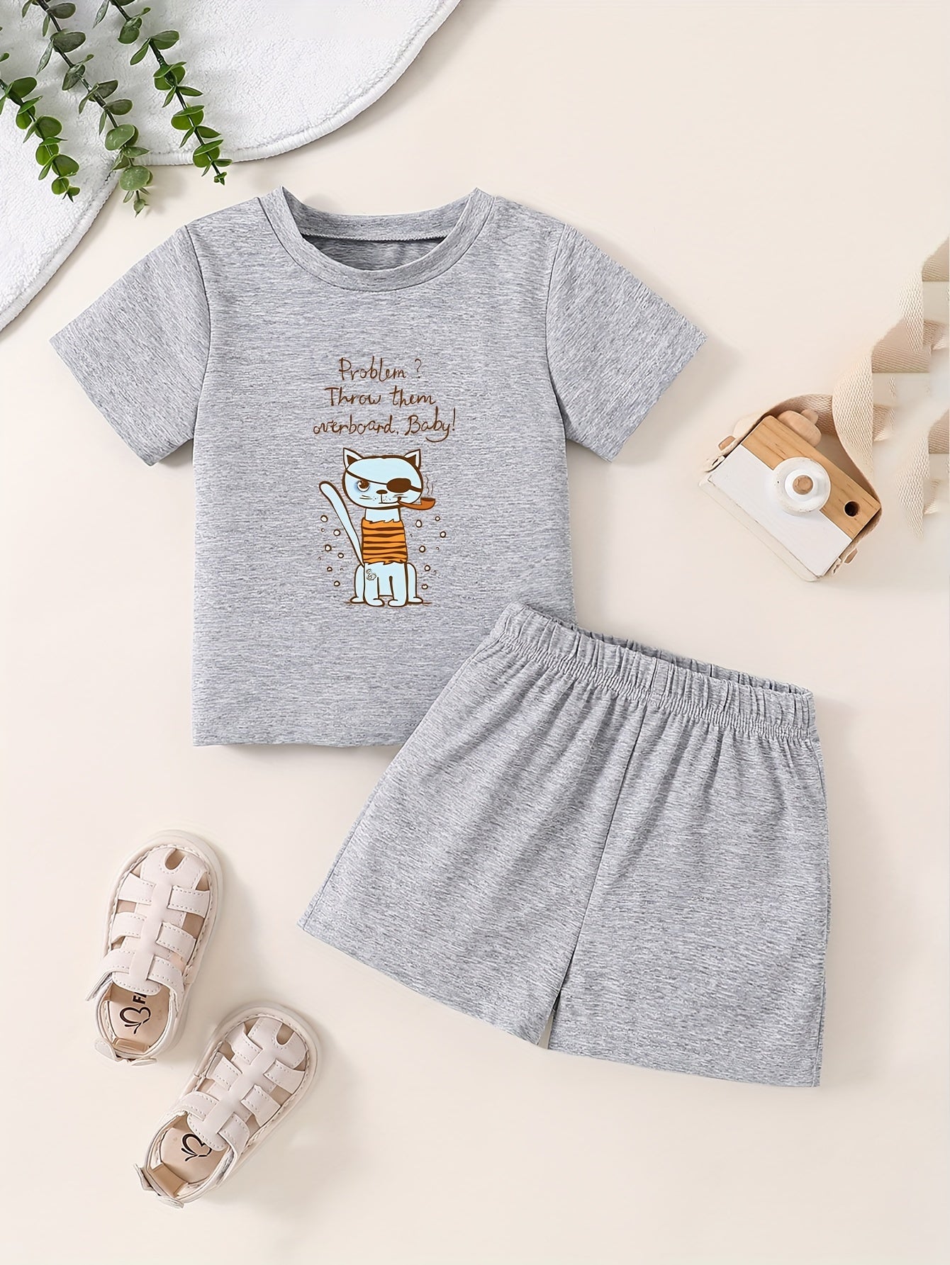 Toddler Lucky Dragon T-shirt & Shorts Set