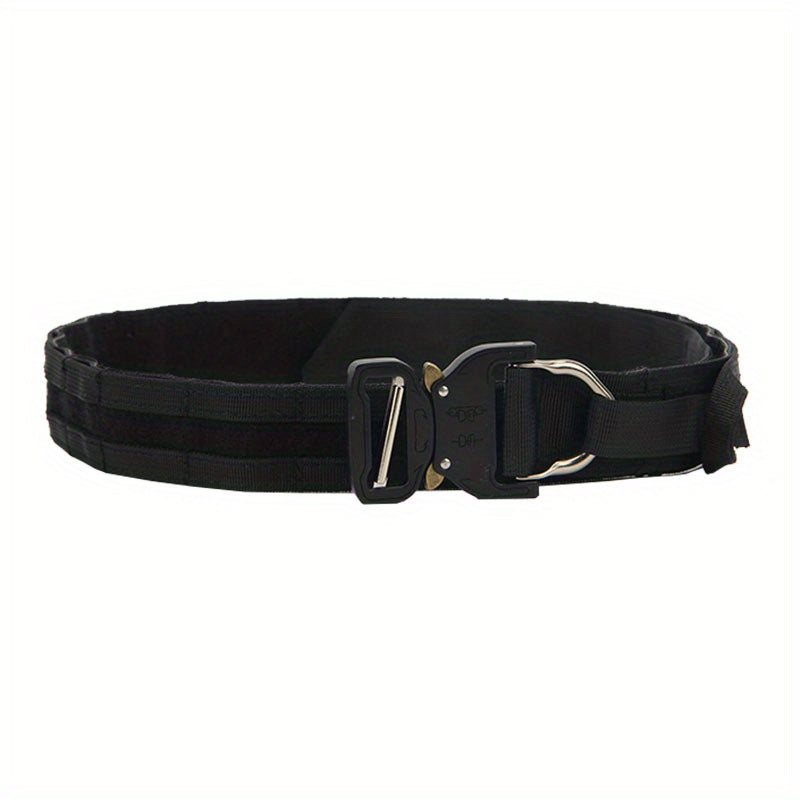 Durable MOLLE Combat Belt for Outdoor Tactical Activities