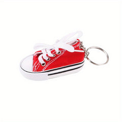 Canvas Shoes Keychain Funny Key Ring Pendant Bag Accessories