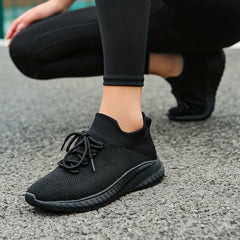 Women's Lace-up Breathable Walking Sneakers