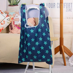Foldable Shopping Bag Supermarket Eco-friendly Portable Bag Reusable Waterproof