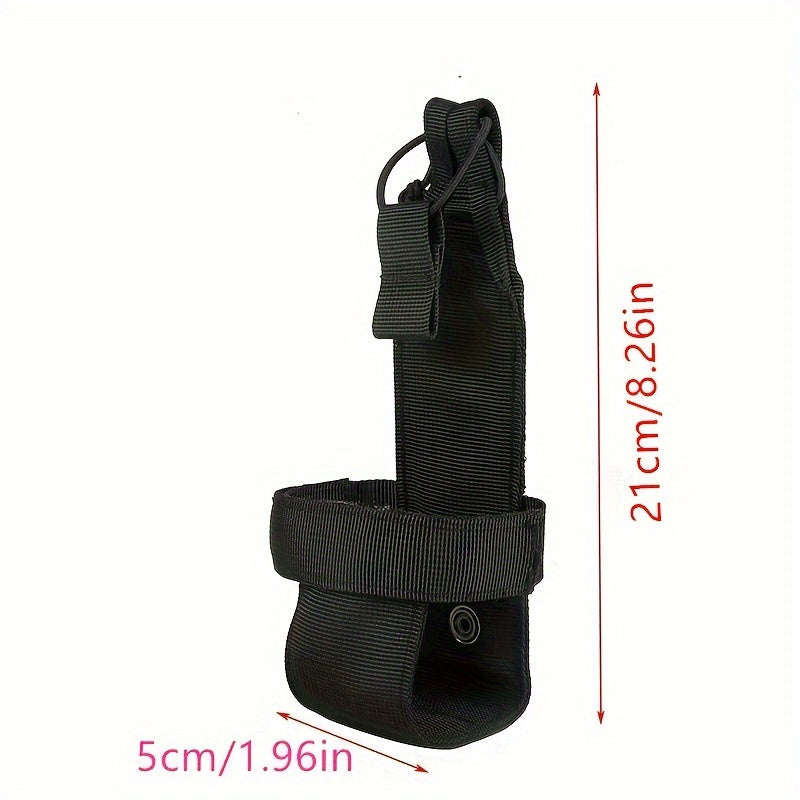 Nylon Molle Water Bottle Pouch Canteen Cover Outdoor Travel Kettle Bag