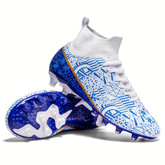 Boy's High Top Non Slip Football Cleat With Spikes