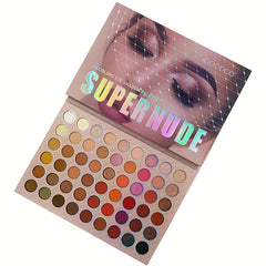54 Colors Eyeshadow Palette Pearly Matte Earth Tone Ladies Eyeshadow