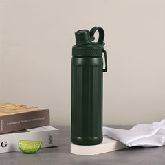 17oz Stainless Steel Sports Water Bottle Leakproof Portable Gym Hiking Travel