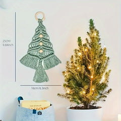 4pcs Christmas Tree Woven DIY Set Home Decorations