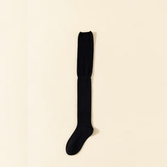 Women's Warm Boot Cuffs Solid Long Socks Cotton