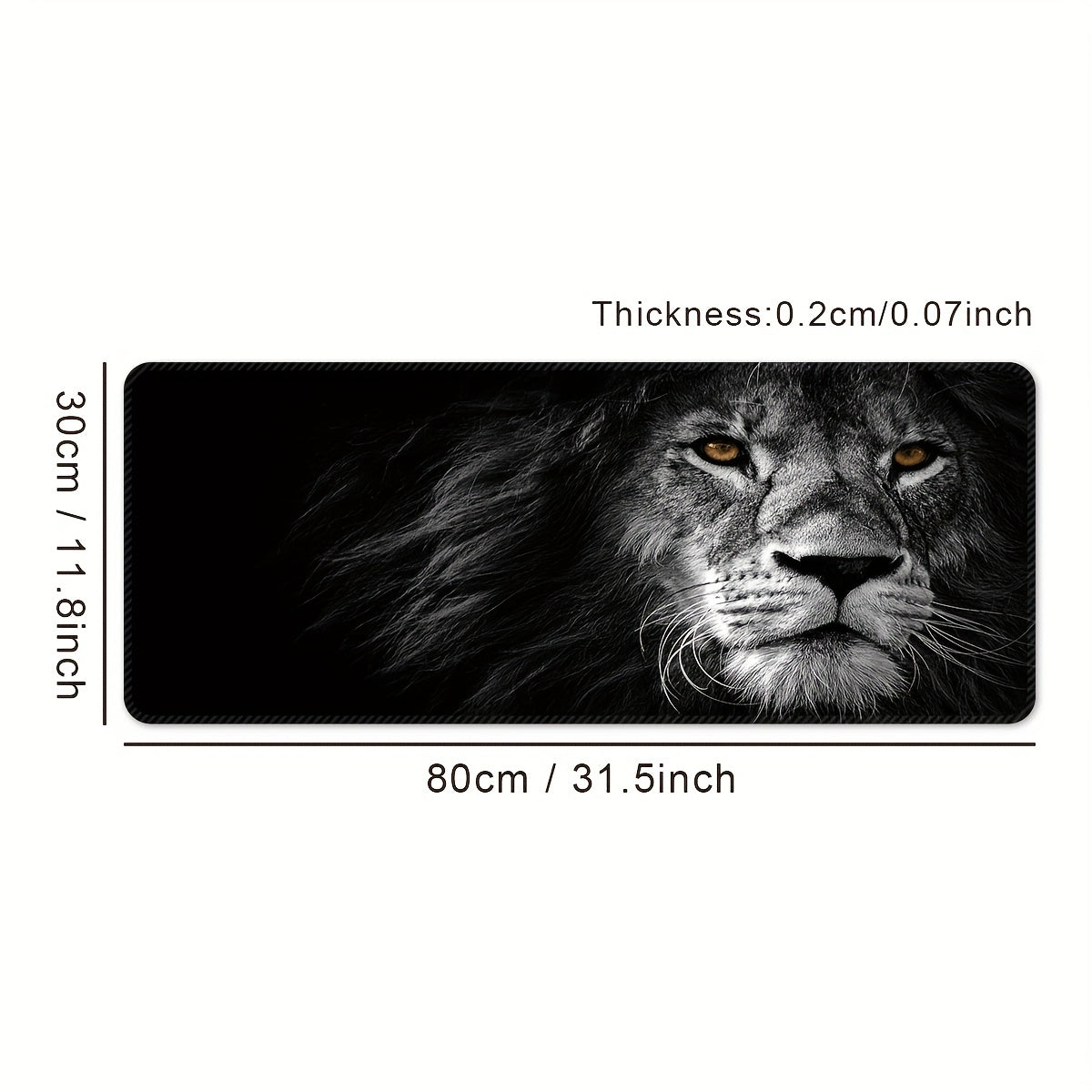 XL E sports Mouse Pad Thickened Desktop Mat Anti slip Washable Rubber