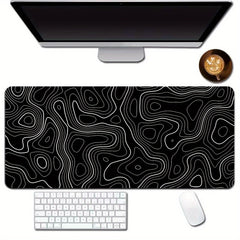 Large Mouse Pad With Stitched Edges 59x29x0.1 Extended Mousepad