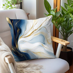 Marble Stripe Flannel Pillowcase for Sofas & Chairs