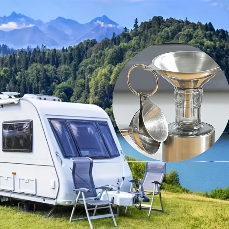 Stainless Steel Funnels Kitchen Gadget Set