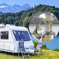 Stainless Steel Funnels Kitchen Gadget Set